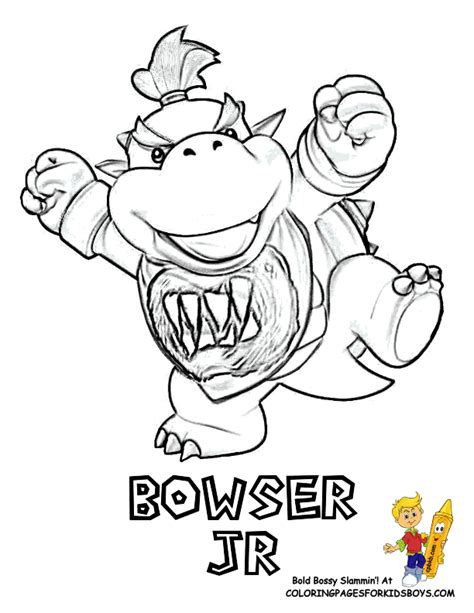 Texture edit for bowser castle. Bowser Coloring Pages To Print - Coloring Home