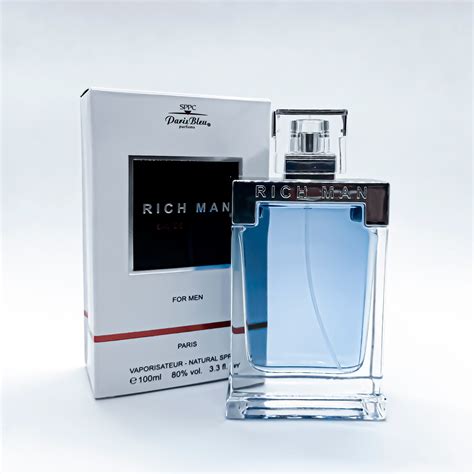 Perfume Rich Man Masculino Edt 100 Ml Paris Bleu Parcelamento Sem Juros