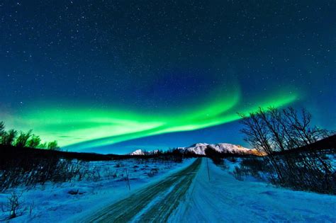 720p Artic Landscape Borealis Boreale Alaska Sky Aurora
