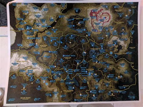 Botw Shrine Map High Res Best Map Collection