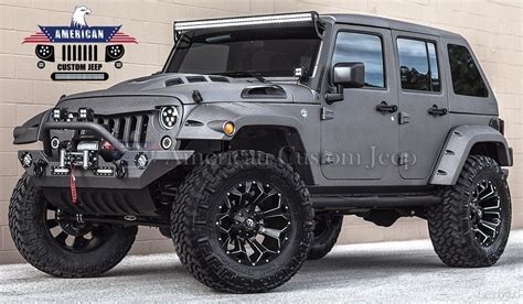 2018 Jeep Wrangler Custom Unlimited Sport Utility 4 Door Americana