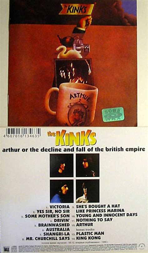 The Kinks Arthur Or The Decline And Fall Of The British Empire Cd Album Discogs