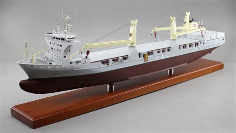 A Recently Completed Cargo Ship Model Mv Annette 1100 Scale 5971