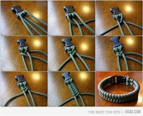 Instructions on how to make a 550 cord rifle sling. Paracord bracelet -- image only need to find instructions | Paracord Projects | Pinterest ...