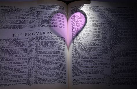 Bible Proverbs Heart · Free Photo On Pixabay