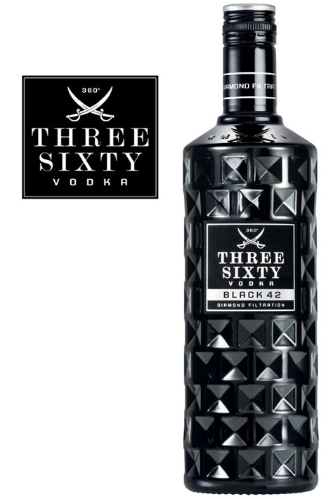 Three Sixty Vodka Black 42 Edition Vodka Haus