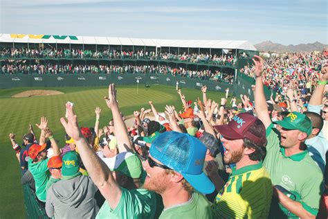 Waste Management Open The Loudest Hole In Golf Golf