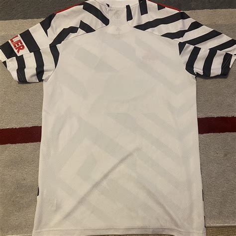 Manchester United Zebra Third Kit 20202021 Worn Depop
