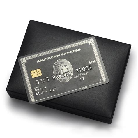 Besides numerous elite memberships, it also offers more premium rewards than many other credit cards. Metal card / American Express Card / chip card magnetic stripe card / The centurion black card ...