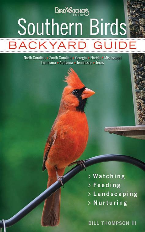 Bird Watchers Digest Backyard Guide Southern Birds Backyard Guide