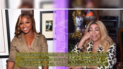 Wendy Williams Fans Worry About Host After She Appears To Slur Her Words And Look Out Of It