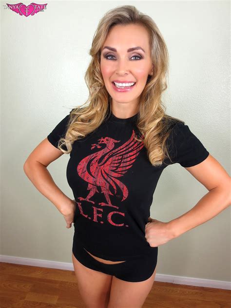 Porn Star Tanya Tate Is Liverpool Football Club Fan Photos