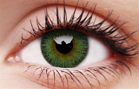 Colourvue Yellow Green Fusion Coloured Contact Lenses