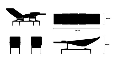 Soft Pad Chaise Cad Blocks Furniture Free Dwg And Cad Block Pimpmydrawing