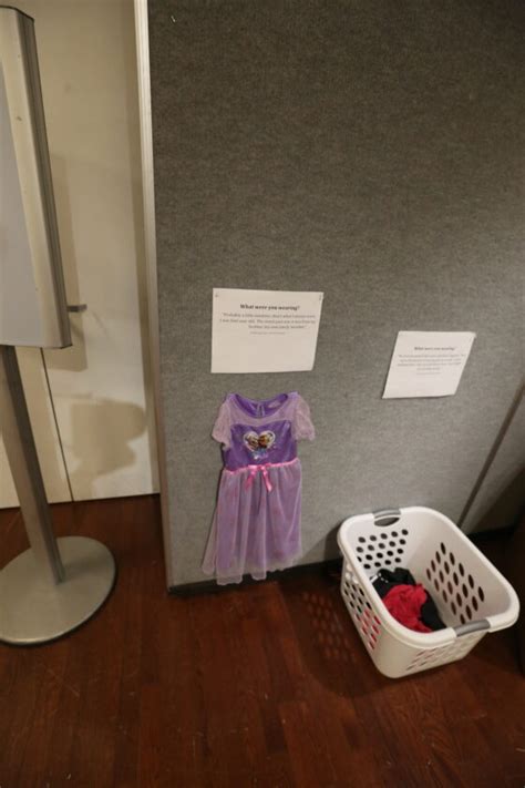 ku brings back ‘what were you wearing exhibit to advocate for survivors of sexual assault