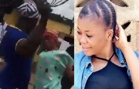 Ghanaian Slay Queen Flogged After Defending Her Sex Tape Leak Her Hair Also Shaved Videos