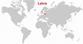 Latvia Map and Satellite Image