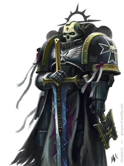 Black Templar Chaplain Warhammer 40k Warhammer Warhammer Fantasy