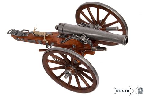 Cast Metal Civil War 12 Pounder 1861 Cannon Field Artillery Model 15