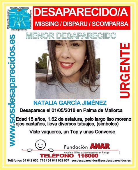 Localizada En Buen Estado La Chica De 15 Años Desaparecida En Palma