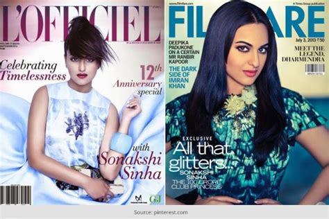 Stylish And Sassy Sonakshi Sinha Magazine Cover Looks