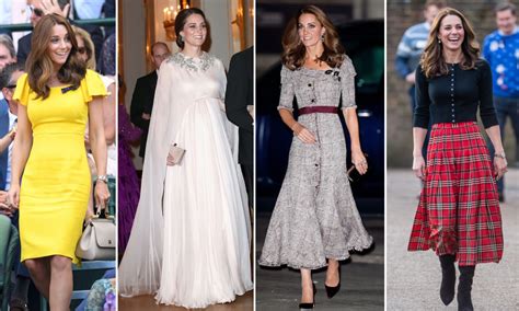 Royal Fashion Kate Middletons Best Outfits Of 2018 Hello