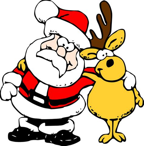 Download Santa Reindeer Shristmas Royalty Free Vector Graphic Pixabay