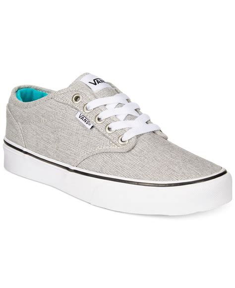 I'll be showing you 3 different methods. Vans Women's Atwood Lace-up Sneakers in Gray | Lyst