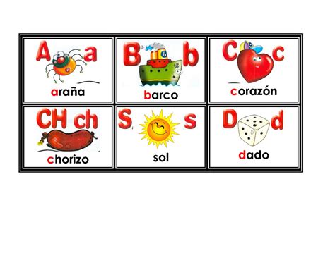 Loteria Del Abecedario 002 Orientación Andújar Recursos Educativos