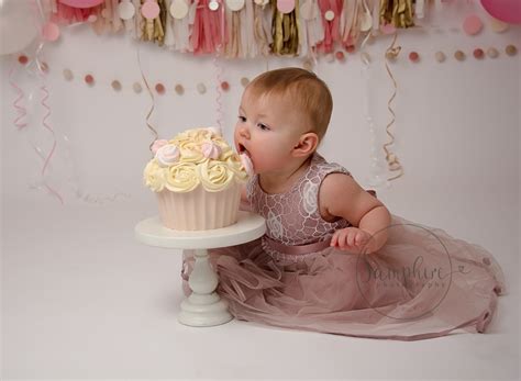 First Birthday Cake Smash Samphire Photography