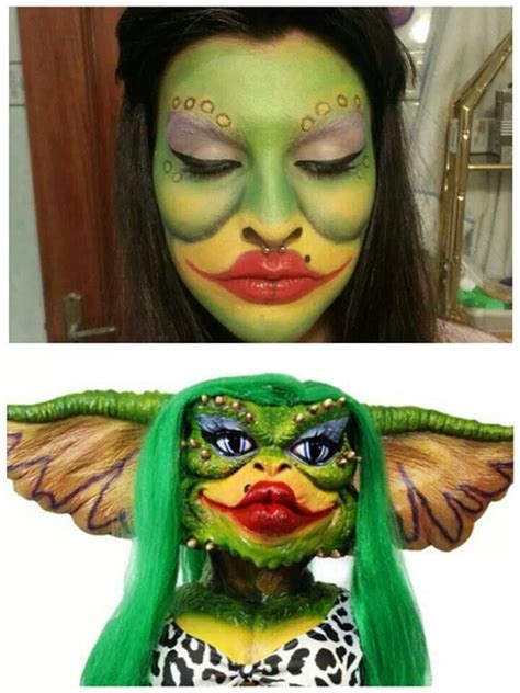 Pin By Gemma On Originales Halloween Gremlins Costume Amazing Halloween Makeup