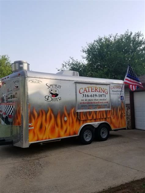 Whether you're looking for a nice ice cream truck or a full blow tractor trailer kitchen, you'll find great deals with us. Wichita food truck - Smokin'Diner - Wichita, KS