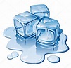 Ice cubes — Stock Vector © fixer00 #5404780