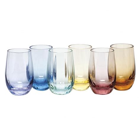 Barset Of 6 Optic Vodka Glasses Design By Moser Vodka Glasses