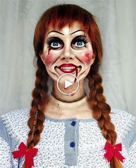 ♀ Annabelle Halloween Maquillage Tutoriel Comment Ressembler à