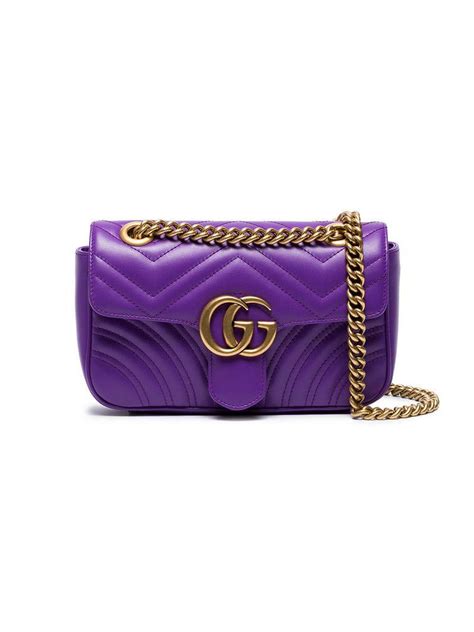 Purple Gucci Handbag