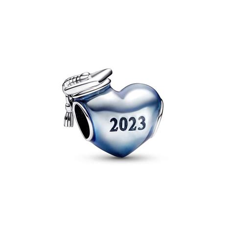 Charm Pandora Corazón Azul Graduación 2023 792590c01