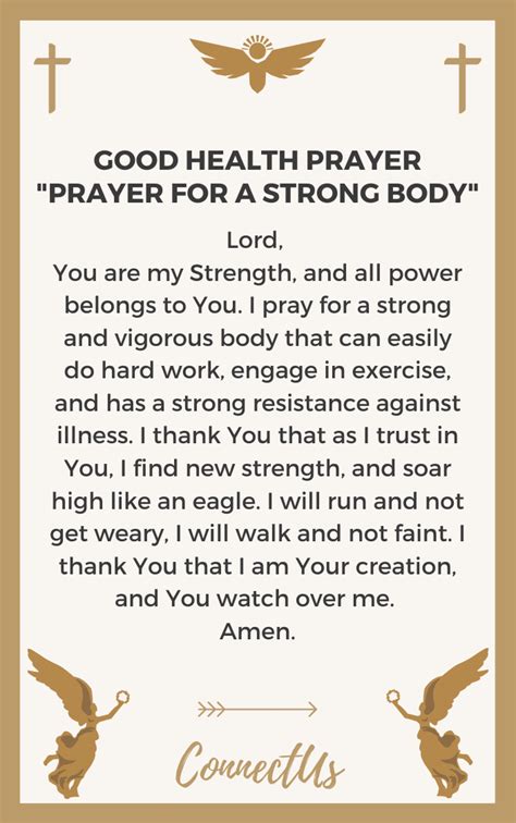 10 Strong Prayers For Good Health Connectus
