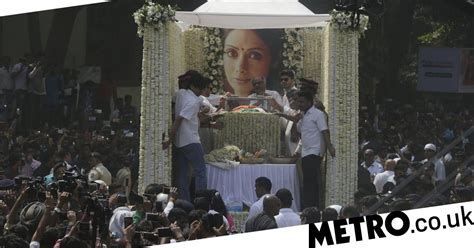 Funeral Of Bollywood Actress Sridevi Kapoor Held In Mumbai Metro News