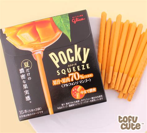 Buy Glico Japanese Pocky Squeeze Biscuit Stick Mango At Tofu Cute