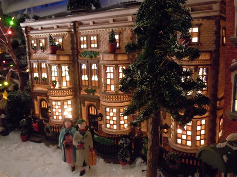 Christmas In The City Christmas Village Houses Holiday Village Putz