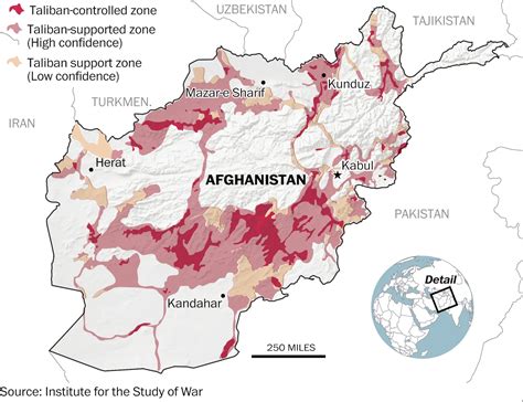 Afghan Government Controls Just 57 Percent Of Its Territory Us