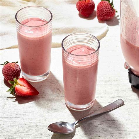 Creamy Strawberry Smoothie Recipe Cart