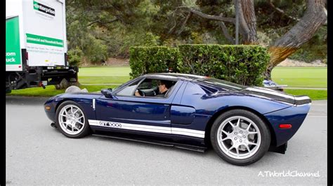 1000hp Twin Turbo Hennessey Ford Gt Engine Sound And Driving On The Road