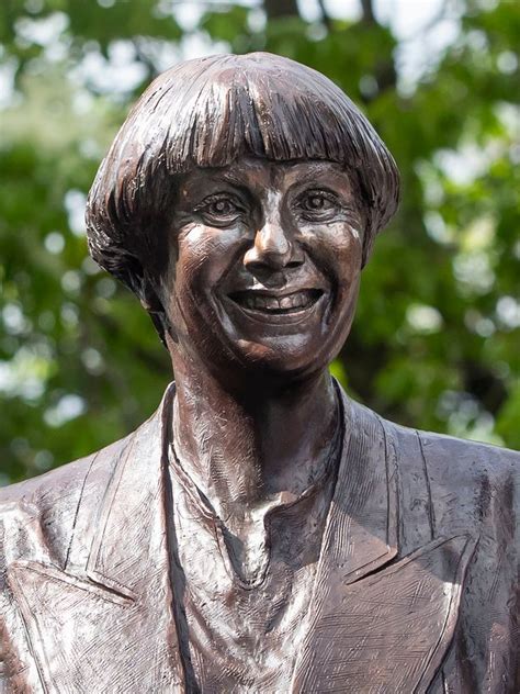 Statue To Late Comedy Legend Victoria Wood Unveiled In Her Hometown