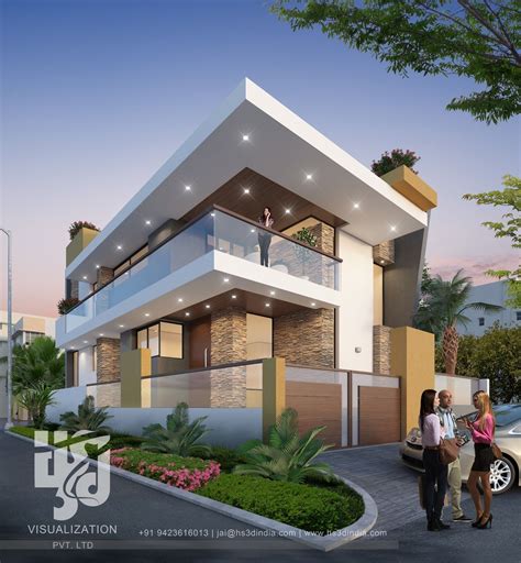 3D EXTERIOR DESIGN DAY RENDERINGS | House designs exterior, Exterior design, Apartments exterior