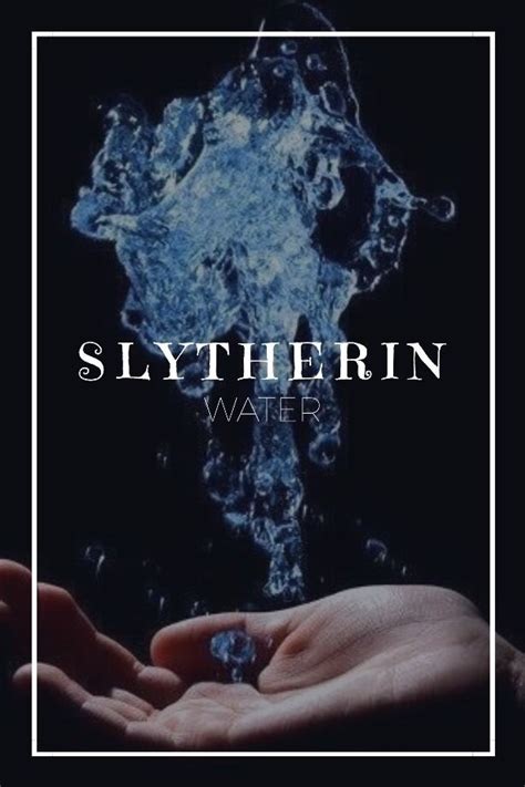Slytherin Water Hogwarts Crest Slytherin Hogwarts
