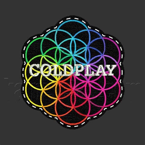 Parche Bord Coldplay Logo