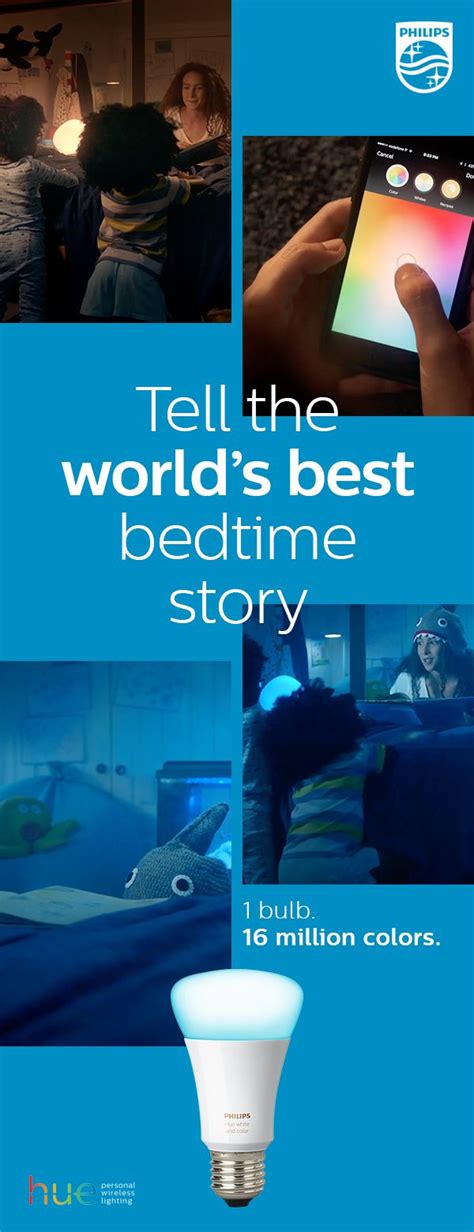 Make Bedtime Stories Come To Life With Philips Hue Color Changing Smart