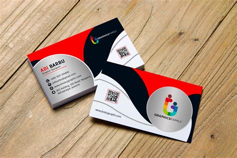 It has a library of professionally crafted designs for different brands, including business cards for restaurants, construction companies, photographers, and many more. Free PSD Creative Business Card Design - GraphicsFamily